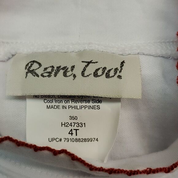 Girl's Rare Too!  Candy cane overall dress - Picture 6 of 10